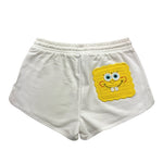 Stella Mccartney Short In Maglia Tinta Unita Stampa Spongebob per Bambina TW6F09 BIANCO STELLA McCARTNEY 