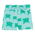 Stella Mccartney Bermuda In Tuta Tinta Unita con Stampa per Bambino TW6P59X AZZURRO STELLA McCARTNEY 