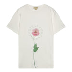 Stella Mccartney T-Shirt Girocollo Tinta Unita con Stampa per Bambina TW8C41 PANNA STELLA McCARTNEY 
