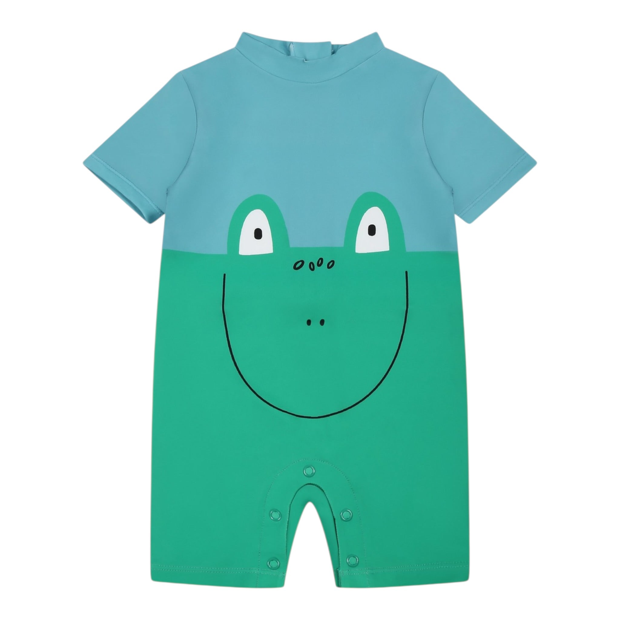 Stella Mccartney costume Mezza Manica Bicolore per Bambino TWC509J VERDE STELLA McCARTNEY 