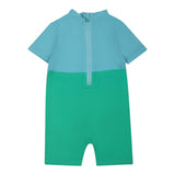 Stella Mccartney costume Mezza Manica Bicolore per Bambino TWC509J VERDE STELLA McCARTNEY 
