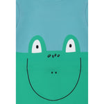 Stella Mccartney costume Mezza Manica Bicolore per Bambino TWC509J VERDE STELLA McCARTNEY 