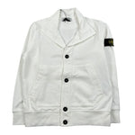 Stone Island Felpa con Bottoni Tinta Unita per Bambina K1S166100002 PANNA STONE ISLAND 