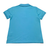 Sun68 Polo Mezza Manica Tinta Unita con Stampa per Bambino CPA35313 AZZURRO SUN68 