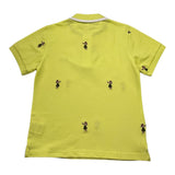 Sun68 Polo Mezza Manica Tinta Unita per Bambino CPA35328 GIALLO SUN68 