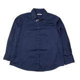Sun68 Camicia Tinta Unita con Logo per Bambino CPS35302 BLU SUN68 