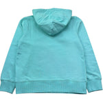 Sun68 Felpa Chiusa con Cappuccio Tinta Unita con Logo per Bambina F34332 VERDE ACQUA SUN68 