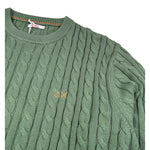 Sun68 Maglia Girocollo Tinta Unita con Logo per Bambino K353155 VERDE SUN68 