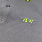 Suns68 Polo Mezza Manica Tinta Unita per Bambino CPA35321 GRIGIO SUNS68 