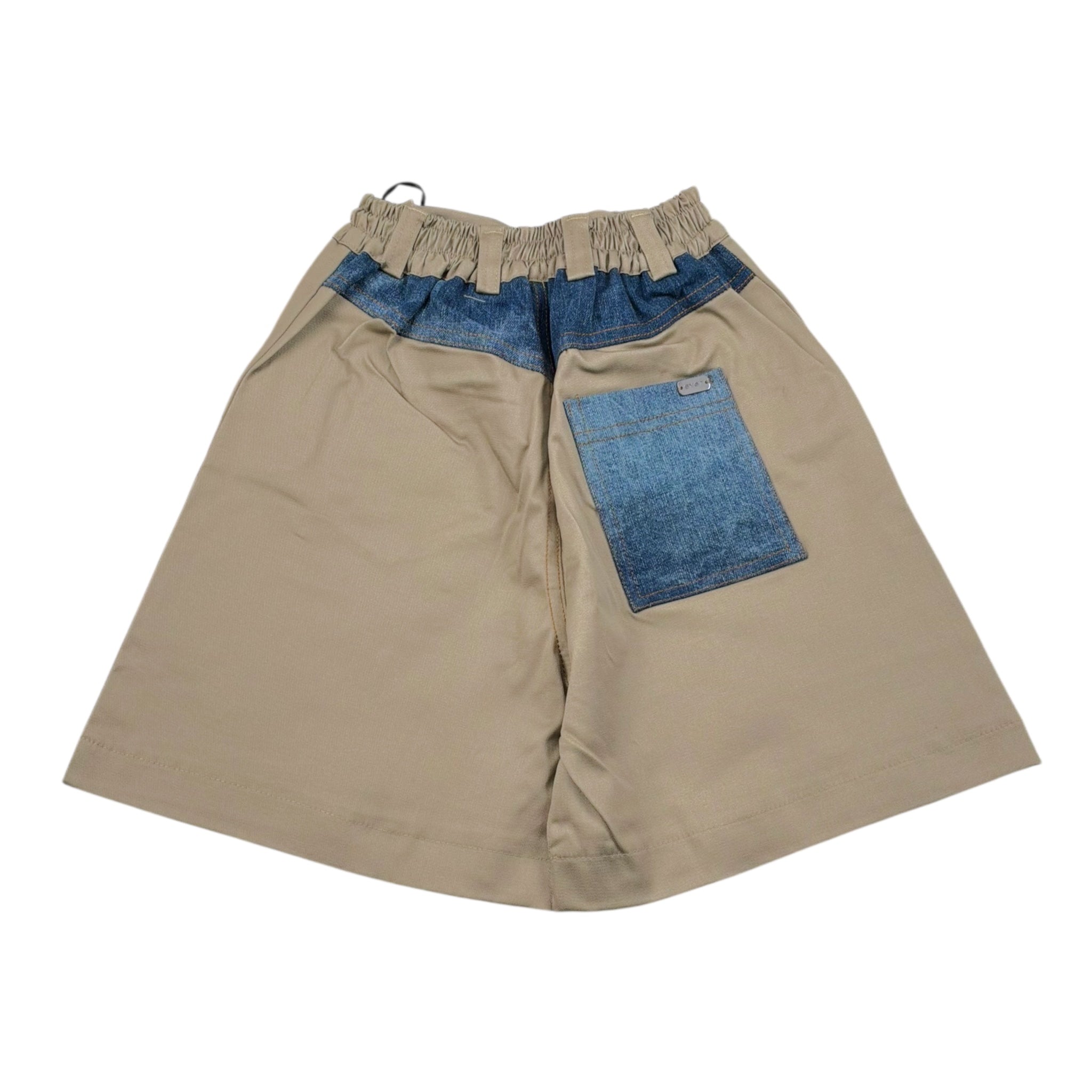Syst Bermuda Tinta Unita con Elastico In Vita per Bambino BRB5000J BEIGE SYST 