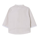 Teddy E Minou Camicia Manica Lunga Fantasia A Righe per Neonato E25CI001C4134 BEIGE TEDDY E MINOU 