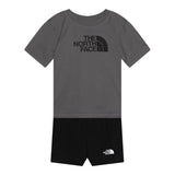 The North Face Completo 2 Pezzi T-Shirt-Bermuda Grigio per Bambino NF0A8ANURPIXX GRIGIO THE NORTH FACE 