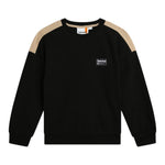 Timberland Felpa Girocollo Tinta Unita con Stampa per Bambino T60076 NERO TIMBERLAND 