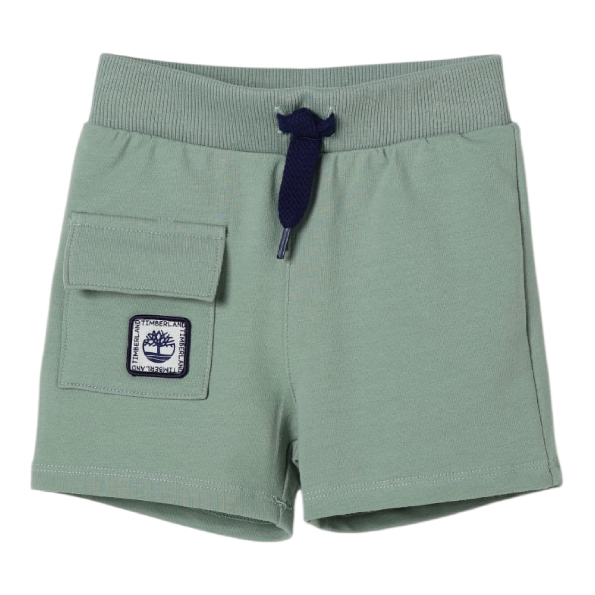 Timberland Bermuda Tinta Unita con Stampa per Neonato T60392X VERDE TIMBERLAND 