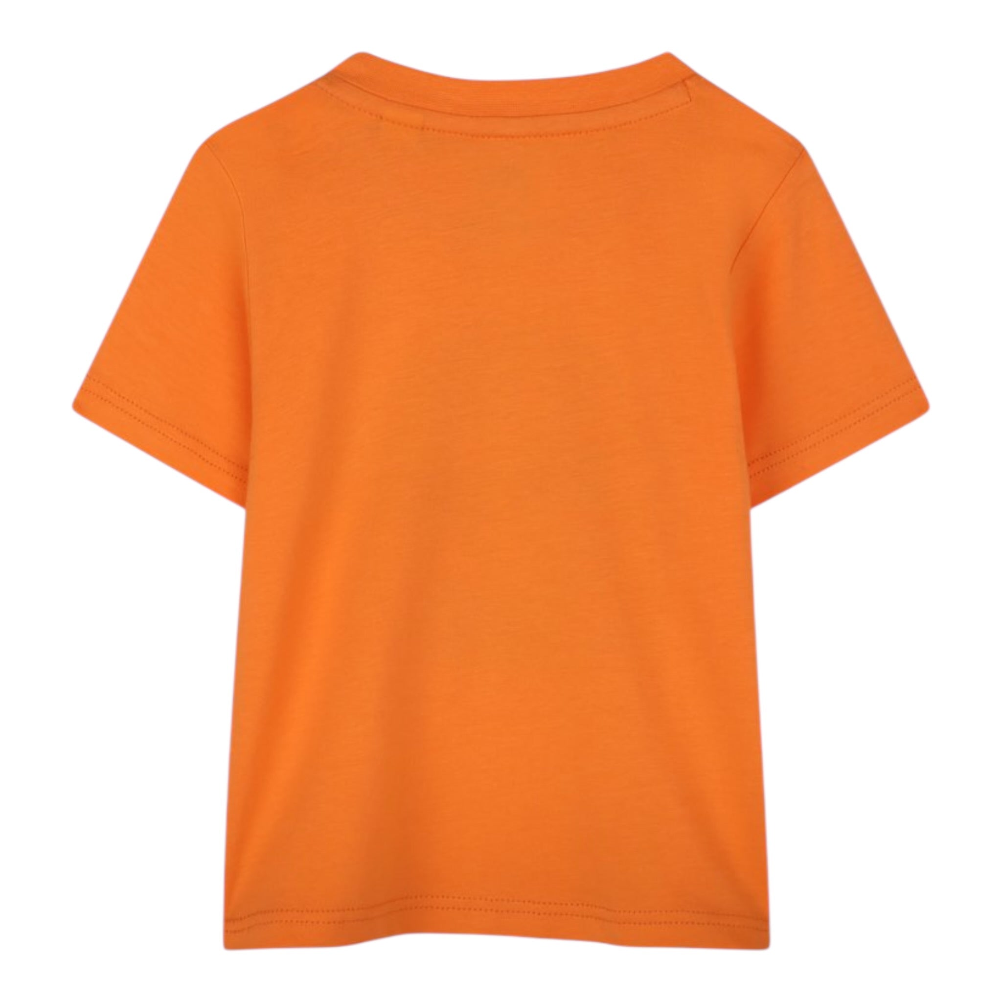 Timberland T-Shirt Girocollo Tinta Unita con Stampa per Neonato T60506NX ARANCIONE TIMBERLAND 