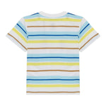 Timberland T-Shirt Tinta Unita con Fantasia A Righe per Bambino T60513NX BIANCO TIMBERLAND 