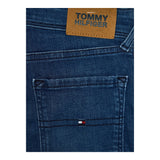 Tommy Hilfiger Jeans Tinta Unita con Girovita Regolabile per Bambino KB0KB08684 BLU TOMMY HILFIGER 