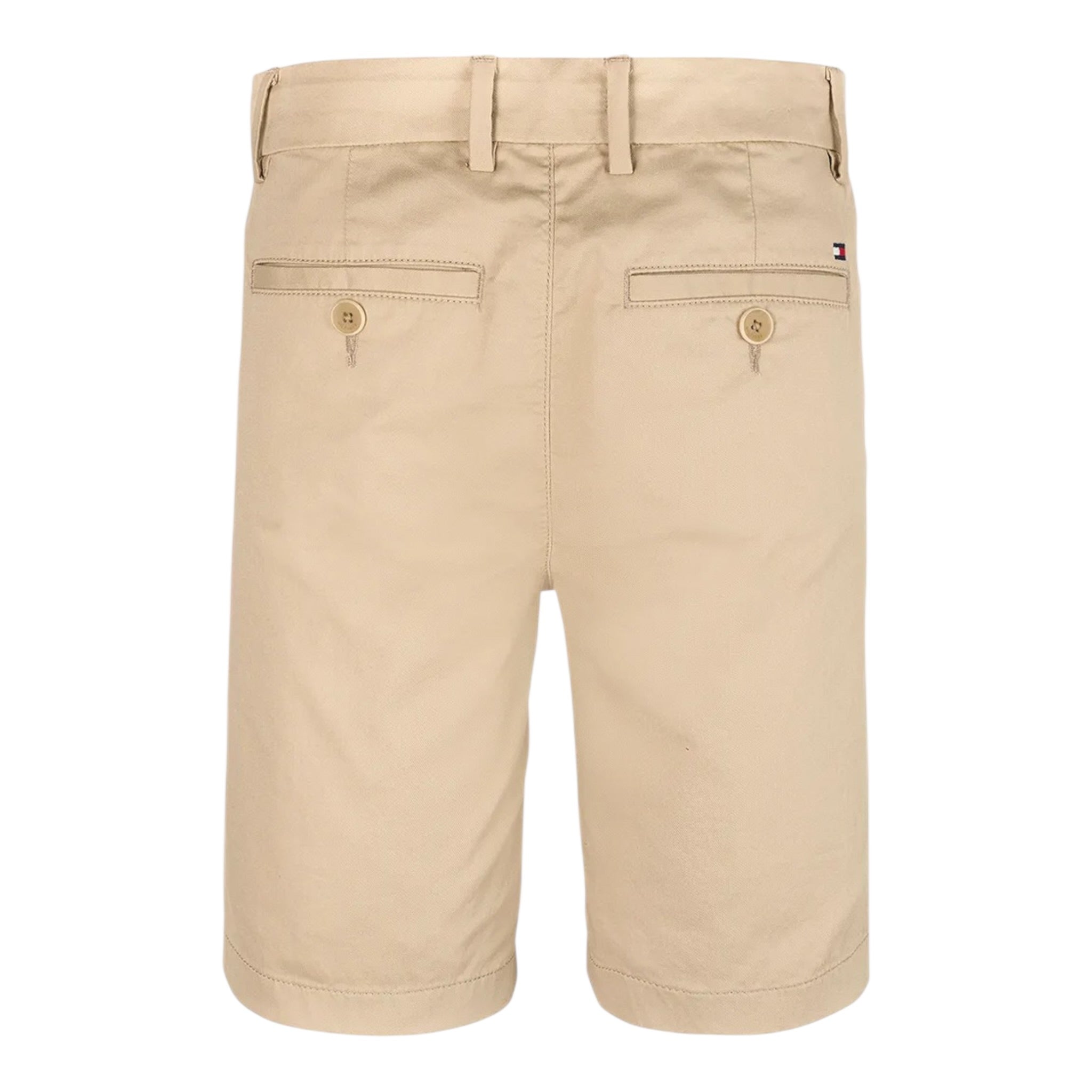 Tommy Hilfiger Bermuda Tinta Unita con Girovita Regolabile per Bambino KB0KB09641X BEIGE TOMMY HILFIGER 