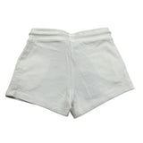 Tommy Hilfiger Short tinta unita con Logo Bianco per Bambina KG0KG05061 BIANCO TOMMY HILFIGER 