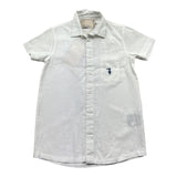 Trussardi Camicia Mezza Manica Tinta Unita con Taschino per Bambino TBP26007CA BIANCO TRUSSARDI 