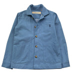 Trussardi Camicia Manica Lunga Tinta Unita per Bambino TBP26035CA AZZURRO TRUSSARDI 