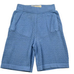 Trussardi Bermuda Tinta Unita Trafrato per Bambino TBP26069BE AZZURRO TRUSSARDI 