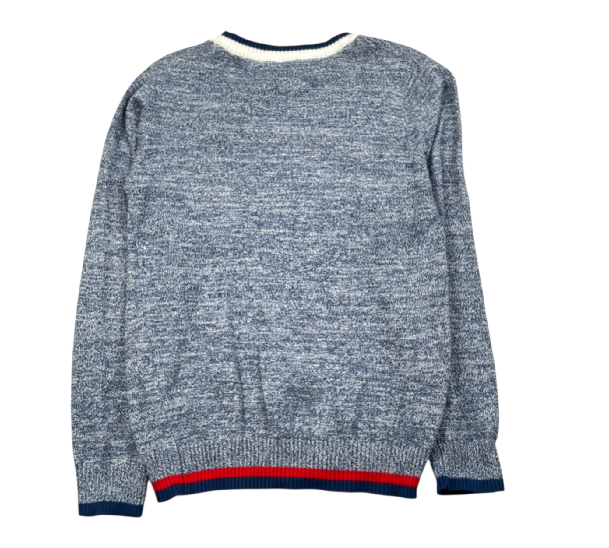 Trussardi Maglia Girocollo Tinta Unita per Bambino TBP26150MA BLU TRUSSARDI 
