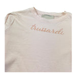 Trussardi Shirt Girocollo Tinta Unita con Logo per Bambina TGP26013TS ROSA TRUSSARDI 