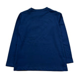 Trussardi Shirt Girocollo Tinta Unita con Logo per Bambino TGP26015TS BLU TRUSSARDI 