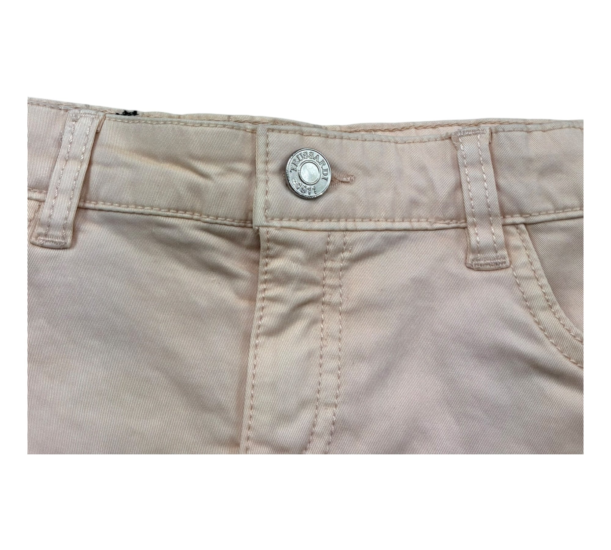 Trussardi Gonna Tinta Unita con Girovita Regolabile per Bambina TGP26021GO ROSA TRUSSARDI 