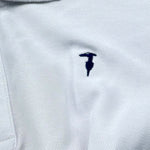Trussardi Polo Modello Crop Tinta Unita per Bambina TGP26066PO BIANCO TRUSSARDI 