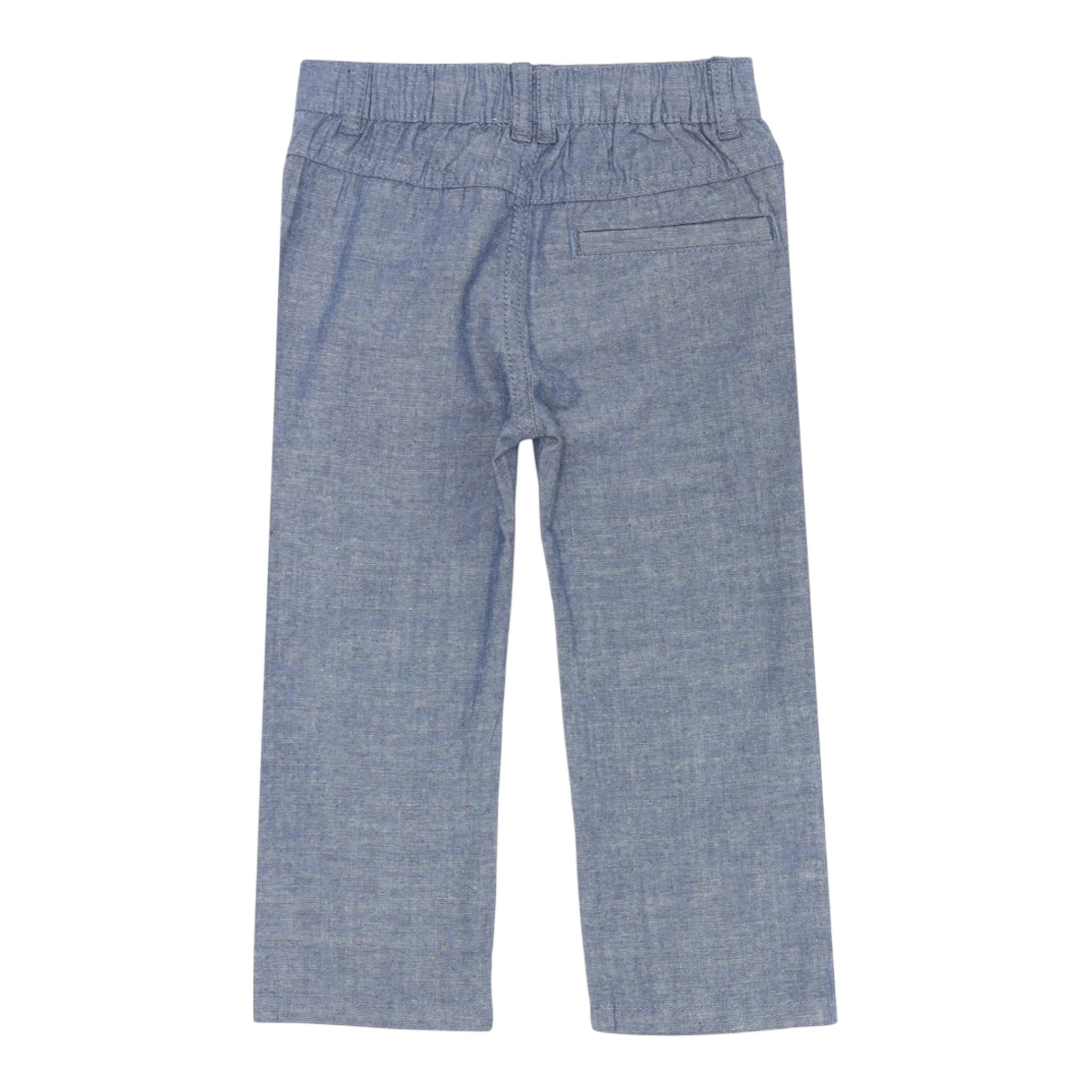 Trussardi Pantalone tinta unita con 5 Tasche Blu per Neonato TIP25035JEN BLU TRUSSARDI 