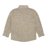 Trussardi Camicia Manica Lunga Tinta Unita con Colletto Coreano per Neonato TIP25042CAX SABBIA TRUSSARDI 