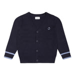 Trussardi Cardigan Tinta Unita con Logo per Neonato TIP25049CD BLU TRUSSARDI 