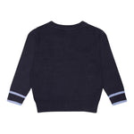 Trussardi Cardigan Tinta Unita con Logo per Neonato TIP25049CD BLU TRUSSARDI 