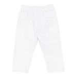 Trussardi Pantalone Tinta Unita con Elastico In Vita per Neonato TIP25060PAXX BIANCO TRUSSARDI 