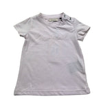 Trussardi T-Shirt Girocollo Tinta Unita con Logo per Neonata TIP26010TSA ROSA TRUSSARDI 