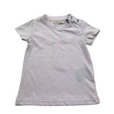 Trussardi T-Shirt Girocollo Tinta Unita con Logo per Neonata TIP26010TSA ROSA TRUSSARDI 