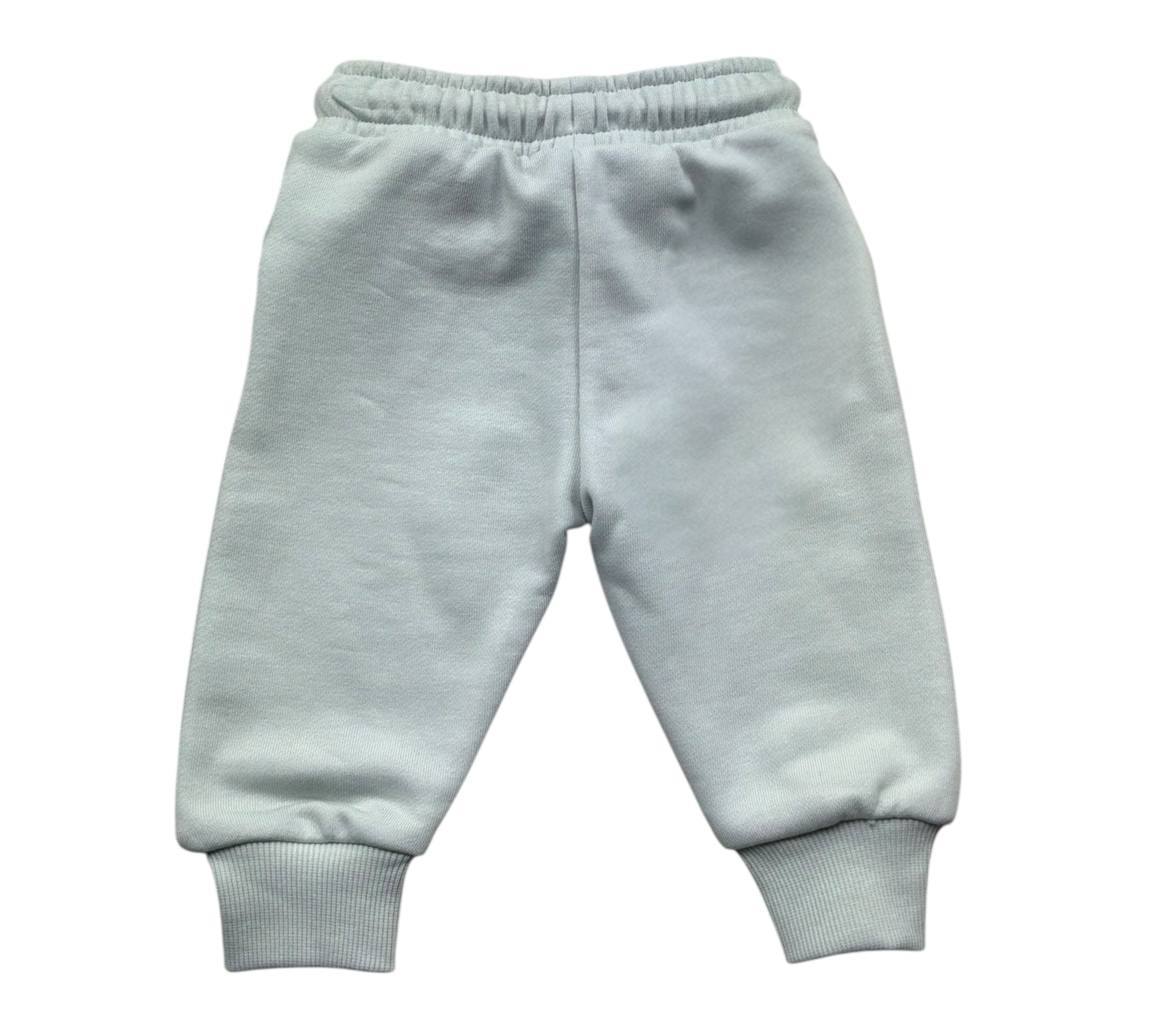 Trussardi Pantalone Tuta Tinta Unita con Logo per Neonato TIP26012PA VERDE ACQUA TRUSSARDI 