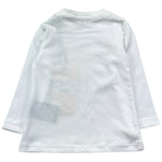 Trussardi Shirt Girocollo Tinta Unita con Logo per Neonata TIP26013TS BIANCO TRUSSARDI 