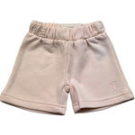 Trussardi Short Tinta Unita con Logo per Neonata TIP26024SH ROSA TRUSSARDI 