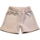 Trussardi Short Tinta Unita con Logo per Neonata TIP26024SH ROSA TRUSSARDI 
