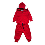 Trussardi Completo 2 Pezzi Felpa-Pantalone Tinta Unita per Neonata TIP26100CF ROSSO TRUSSARDI 