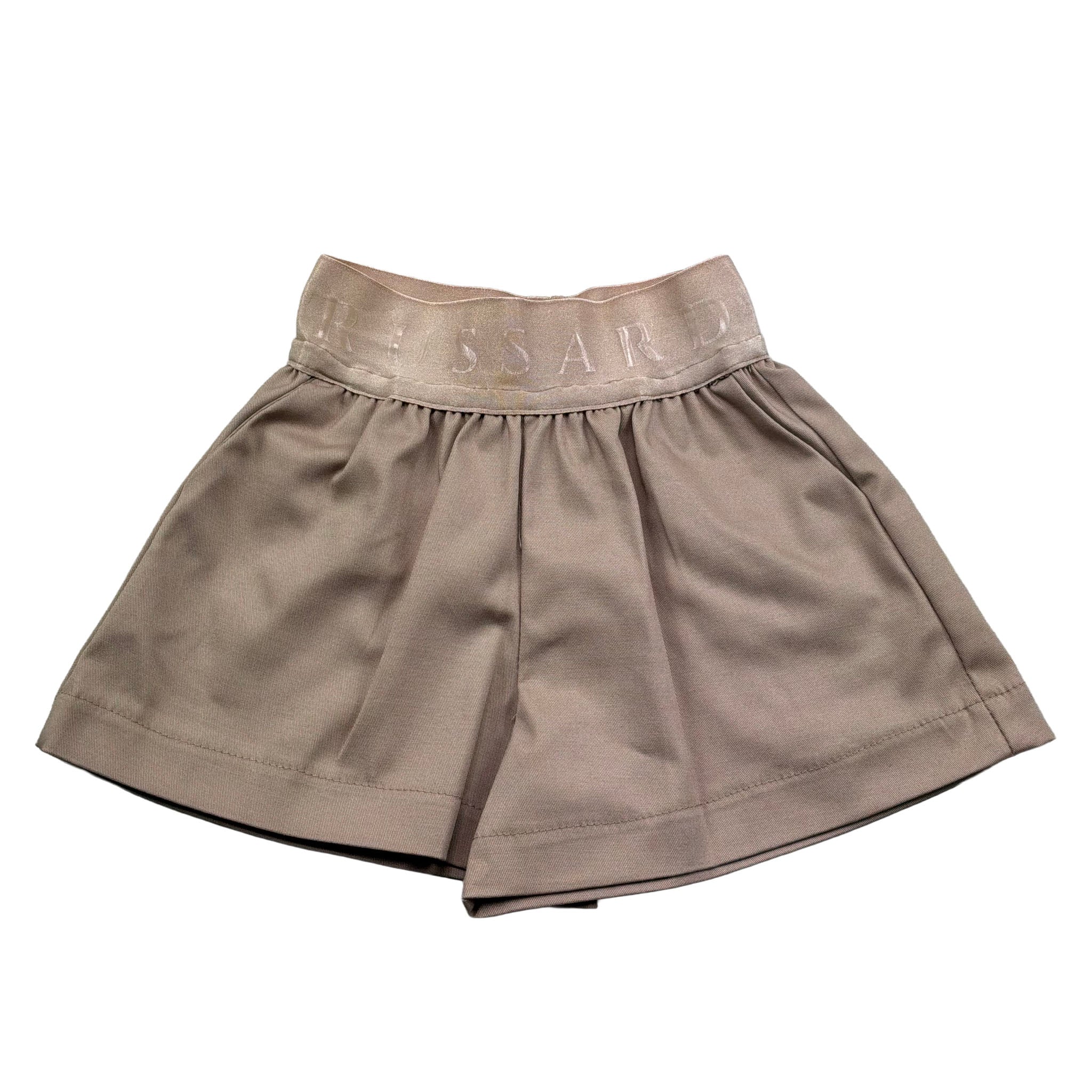 Trussardi Short Tinta Unita con Elastico In Vita per Neonata TIP26117SH BEIGE TRUSSARDI 