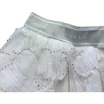 Trussardi Gonna Tinta Unita con Tulle E Brillantini per Neonata TIP26142GO BIANCO TRUSSARDI 