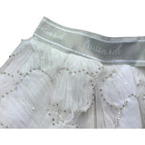 Trussardi Gonna Tinta Unita con Tulle E Brillantini per Neonata TIP26142GO BIANCO TRUSSARDI 