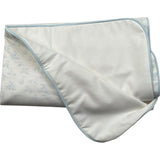 Trussardi Coperta Tinta Unita con Stampe per Neonato TLP26004CE BIANCO TRUSSARDI 