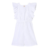 Twinset Tuta Tinta Giromanica Tinta Unita per Bambina 251GJ2405 BIANCO TWINSET 