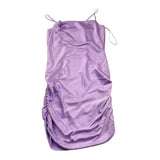 Twinset Abito Tinta Unita A Bretelle per Bambina 251GJ2450 LILLA TWINSET 