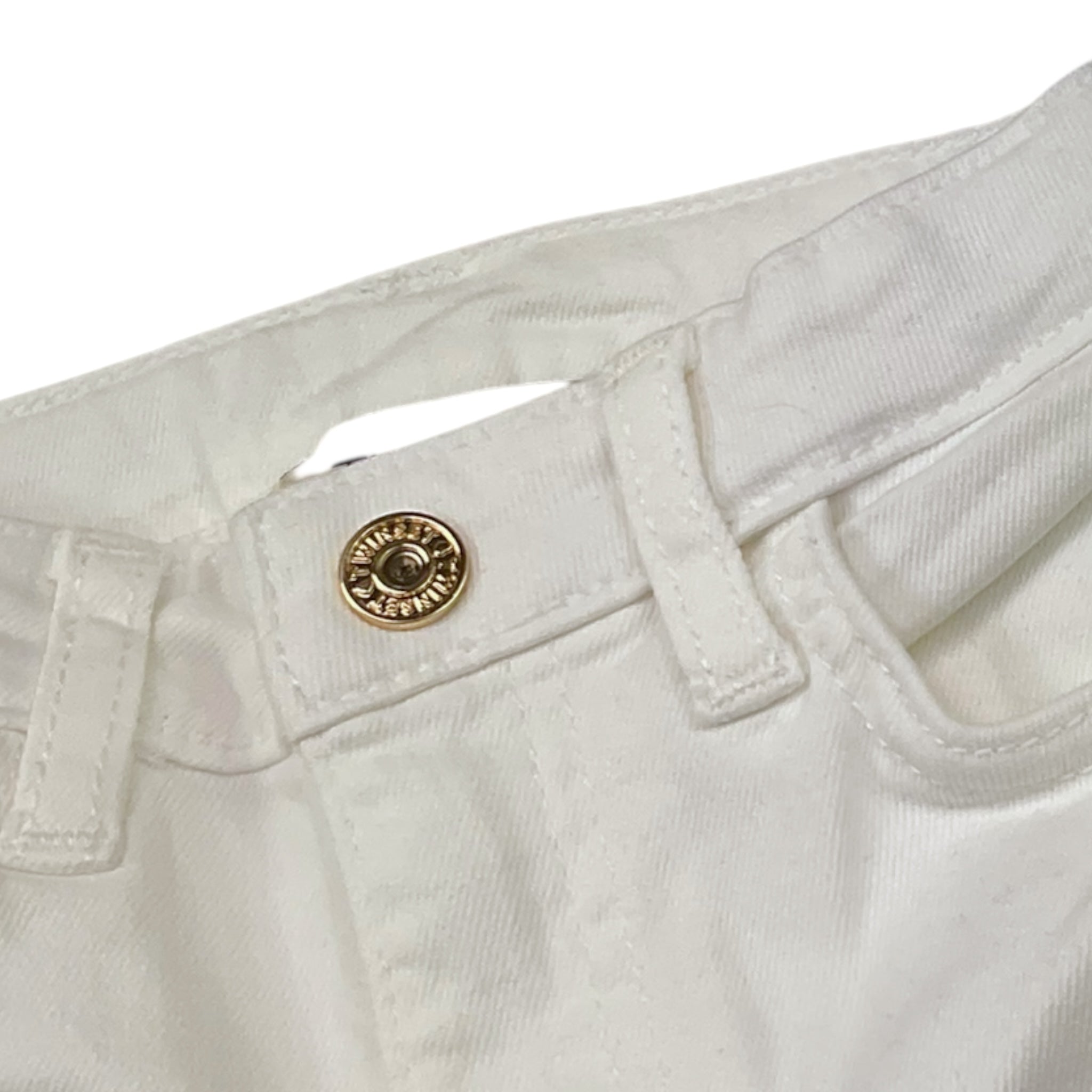 Twinset Pantalone Modello A Palazzo Tinta Unita per Neonata 251GJ2611N BIANCO TWINSET 